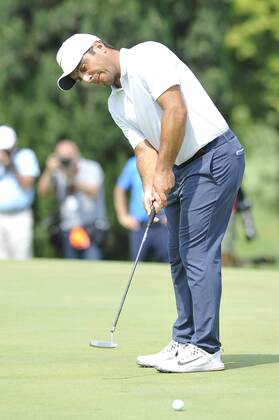 Photo Richard Morgano - LaPresse 03 June 2018 - Brescia (Italy) Golf Garda Golf - Soiano del Garda 75& xb0; Open D Italia Game 4 In the pic: Francesco Molinari  Copyright: xRichardxMorgano LaPresse LaPressx
