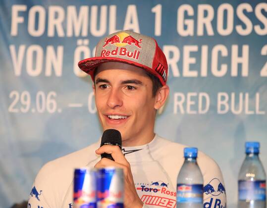 FORMULA 1 - Marc Marquez SPIELBERG,AUSTRIA,05.JUN.18 - MOTORSPORTS, FORMULA 1 - Red Bull Ring, Marc Marquez, press conference PK Pressekonferenz Image shows Marc Marquez (ESP). GEPAxpictures xMarioxBuehner