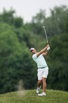 GOLF - PGA Golf Herren Shot Clock Masters 2018 ATZENBRUGG,AUSTRIA,06.JUN.18 - GOLF - PGA European Tour, Shot Clock Masters, Diamond Country Club, ProAm. Image shows Lee Slattery (ENG). GEPAxpictures xDanielxGoetzhaber