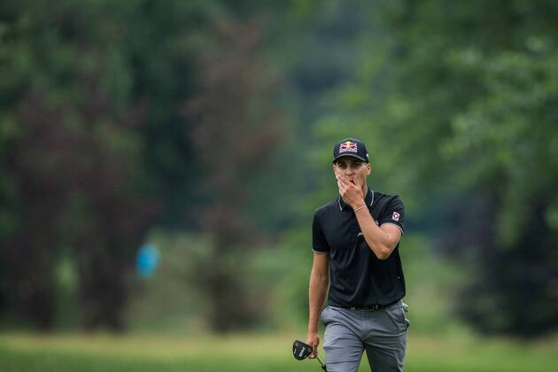 GOLF - PGA Golf Herren Shot Clock Masters 2018 ATZENBRUGG,AUSTRIA,07.JUN.18 - GOLF - PGA European Tour, Shot Clock Masters, Diamond Country Club. Image shows Matthias Schwab (AUT). GEPAxpictures xDanielxGoetzhaber