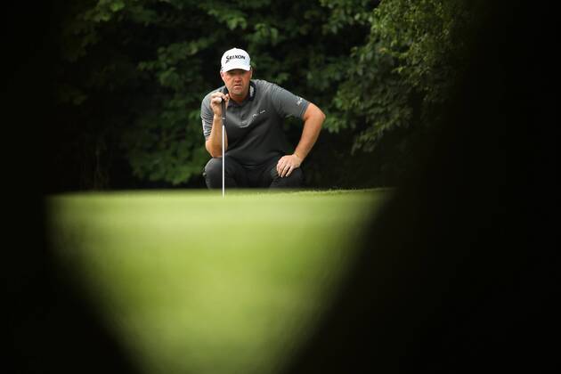 GOLF - PGA Golf Herren Shot Clock Masters 2018 ATZENBRUGG,AUSTRIA,08.JUN.18 - GOLF - PGA European Tour, Shot Clock Masters, Diamond Country Club. Image shows Peter Hanson (SWE). GEPAxpictures xChristianxWalgram