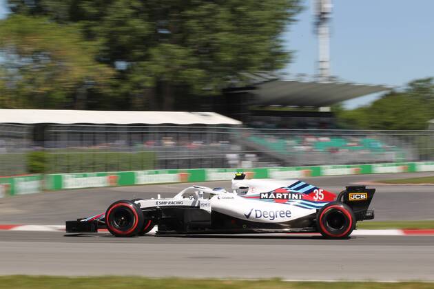 Photo4 LaPresse 08 06 2018 Montreal, Canada Grand Prix Formula One Canada 2018 In the pic: free Practice 1, Sergej Sirotkin (RUS) Williams F1 Team FW41  Copyright: xPhoto4 LaPressex