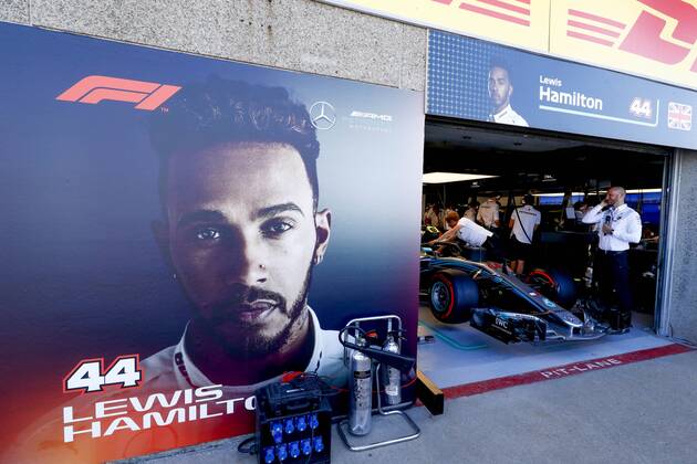 Motorsports: FIA Formula One World Championship WM Weltmeisterschaft 2018, Grand Prix of Canada 44 Lewis Hamilton (GBR, Mercedes AMG Petronas F1 Team), Montreal Canada