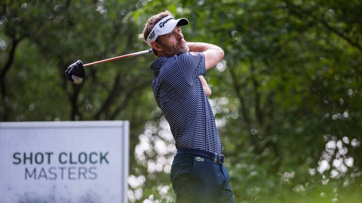 GOLF - PGA Golf Herren Shot Clock Masters 2018 ATZENBRUGG,AUSTRIA,08.JUN.18 - GOLF - PGA European Tour, Shot Clock Masters, Diamond Country Club. Image shows Raphael Jacquelin (FRA). GEPAxpictures xDanielxGoetzhaber
