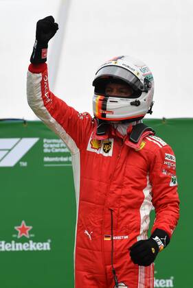 Sebastian Vettel Scuderia Ferrari formula 1 GP Canada in Montreal 10 06 2018 Photo mspb Jerry Andre Sebastian Vettel formula 1 GP Canada 2018