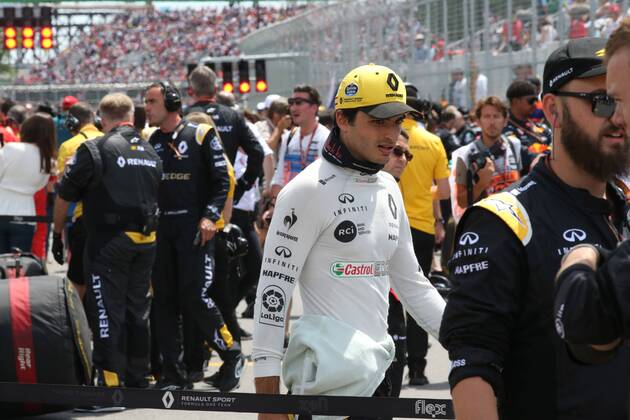 Photo4 LaPresse 10 06 2018 Montreal, Canada Grand Prix Formula One Canada 2018 In the pic: race, Carlos Sainz Jr (ESP) Renault Sport F1 Team RS18  Copyright: xPhoto4 LaPressex
