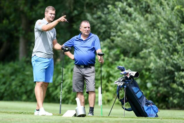 left bobsled Johannes Lochner 20 Stadler Golf Trophy 2018 Golf 11 06 2018 Ingolstadt Bavaria Germany Copyright: xkolbert-press ChristianxKolbertx