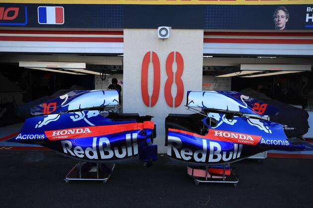 Chassis of Toro Rosso Grand Prix of France 2018 Race Motorsport Formula 1 21 06 2018 Grand Prix of France 2018 Race Motorsport Formula 1 21 06 2018 Le Castellet Copyright: xIllman Eibner-Pressefotox EP_eer