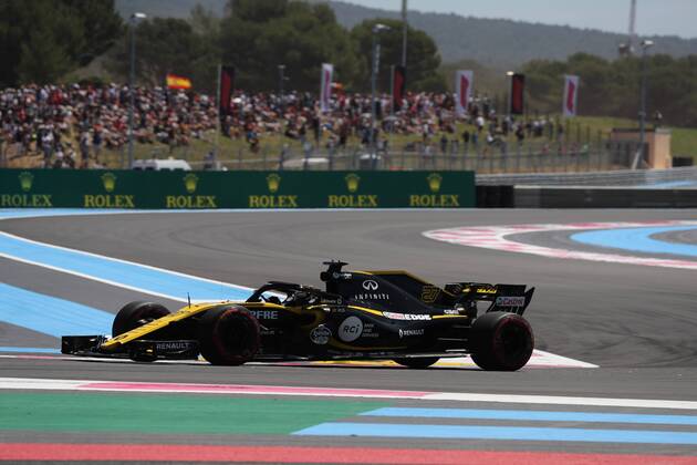 Photo4 LaPresse 22 06 2018 Paul Ricard, France Grand Prix Formula One France 2018 In the pic: free practice 1, Nico Hulkenberg (GER) Renault Sport F1 Team RS18 Copyright: xPhoto4 LaPressex