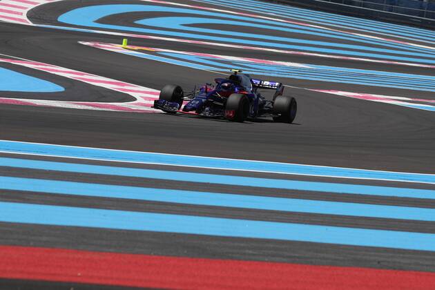 Photo4 LaPresse 22 06 2018 Paul Ricard, France Grand Prix Formula One France 2018 In the pic: free practice 1, Pierre Gasly (FRA) Scuderia Toro Rosso STR13 Copyright: xPhoto4 LaPressex