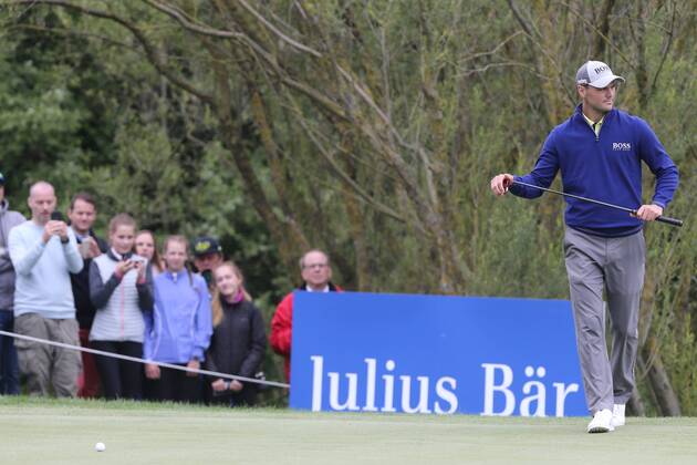 Martin Kaymer GER plays for the win The puts for sole leadership do not want to fall Doubt 3 Day 30 BMW International Open Golf Open Golf Gut Laerchenhof Koeln 23 06 2018 BMW International Open Golf Koeln Copyright: xRoskaritzx Eibner-Pressefotox EP_fh_rrz