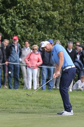 Max Kieffer GER plays for the victory with 3 day 30 BMW International Open Golf Open Gut Laerchenhof Koeln 23 06 2018 BMW International Open Golf Koeln Copyright: xRoskaritzx Eibner-Pressefotox EP_fh_rrz