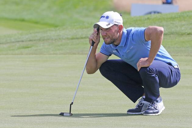 Max Kieffer GER plays to control the victory with 3 day putting line 30 BMW International Open Golf Open Golf Good Laerchenhof Koeln 23 06 2018 BMW International Open Golf Koeln Copyright: xRoskaritzx Eibner-Pressefotox EP_fh_rrz