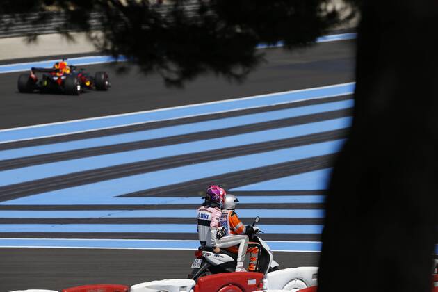 Motorsports: FIA Formula One World Championship WM Weltmeisterschaft 2018, Grand Prix of France, 31 Esteban Ocon (FRA, Sahara Force India F1 Team), Le Castellet France