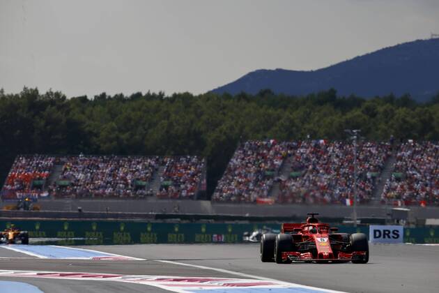 Motorsports: FIA Formula One World Championship WM Weltmeisterschaft 2018, Grand Prix of France, 5 Sebastian Vettel (GER, Scuderia Ferrari), Le Castellet France