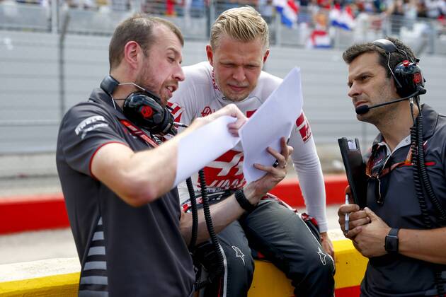 Motorsports: FIA Formula One World Championship WM Weltmeisterschaft 2018, Grand Prix of France, 20 Kevin Magnussen (DEN, Haas F1 Team), Le Castellet France