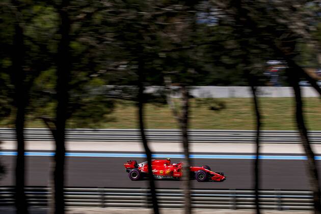 Motorsports: FIA Formula One World Championship WM Weltmeisterschaft 2018, Grand Prix of France, 7 Kimi Raikkonen (FIN, Scuderia Ferrari), Le Castellet France