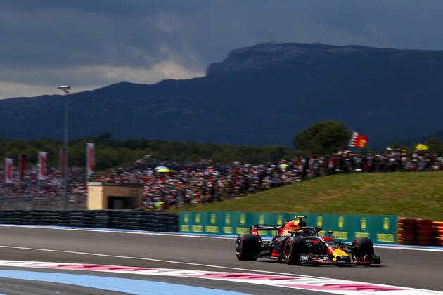 Motorsports: FIA Formula One World Championship WM Weltmeisterschaft 2018, Grand Prix of France, 33 Max Verstappen (NLD, Aston Martin Red Bull Racing), Le Castellet France