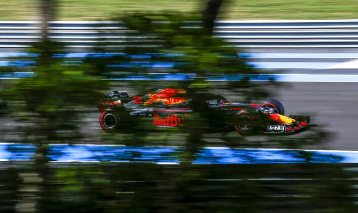 Motorsports: FIA Formula One World Championship WM Weltmeisterschaft 2018, Grand Prix of France, 3 Daniel Ricciardo (AUS, Aston Martin Red Bull Racing), Le Castellet France