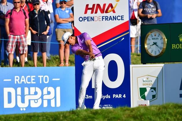 RAFA CABRERA BELLO (ESP) GOLF: EUROPEAN TOUR - ROLEX SERIES - HNA OPEN DE FRANCE (FRA) - 28 06 2018 MPSAGENCY panoramic