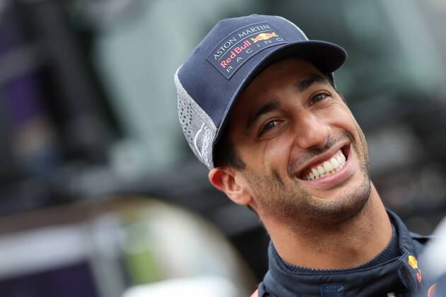 FORMULA 1 - GP of Austria 2018 SPIELBERG,AUSTRIA,28.JUN.18 - MOTORSPORTS, FORMULA 1 - Grand Prix of Austria, Red Bull Ring, preview. Image shows Daniel Ricciardo (AUS Red Bull Racing). GEPAxpictures xChristianxWalgram