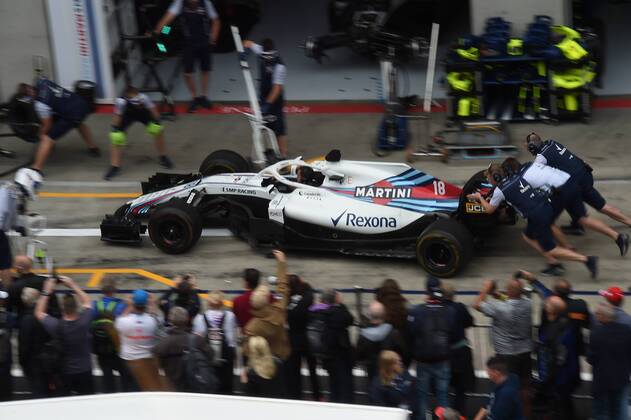 Ambiente en el circtuito Red Bull Ring, Spielberg, antes del Gran Premio de Austria. En la imagen, el coche de Lance Stroll Atmosphere at Red Bull Ring circuit before the Grand Prix of Austria. In this picture, ance Stroll s car.  RV RACING PRESS