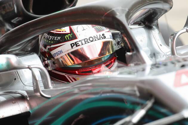 FORMULA 1 - GP of Austria 2018 SPIELBERG,AUSTRIA,29.JUN.18 - MOTORSPORTS, FORMULA 1 - Grand Prix of Austria, Red Bull Ring, free practice. Image shows Lewis Hamilton (GBR Mercedes). GEPAxpictures xChristianxWalgram