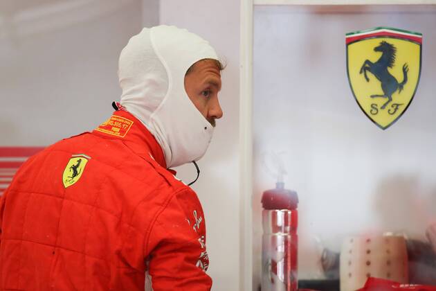 FORMULA 1 - GP of Austria 2018 SPIELBERG,AUSTRIA,29.JUN.18 - MOTORSPORTS, FORMULA 1 - Grand Prix of Austria, Red Bull Ring, free practice. Image shows Sebastian Vettel (GER Ferrari). GEPAxpictures xChristianxWalgram