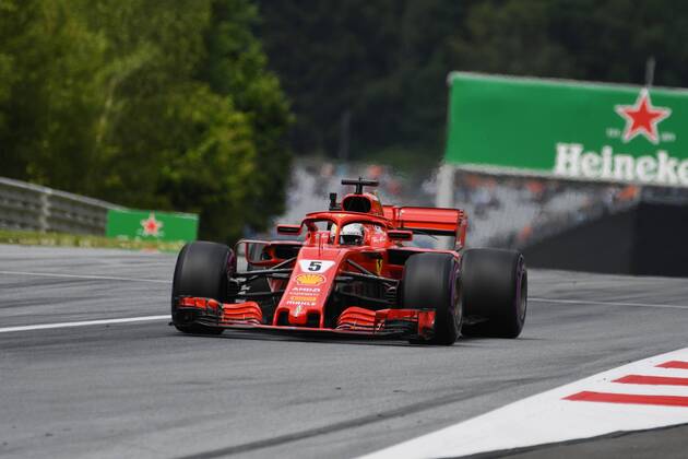 Sebastian Vettel Scuderia Ferrari Formula 1 Grand Prix of Austria Red Bull Ring 28 06 2018 Formula 1 Grand Prix of Austria Red Bull Ring 28 06 2018 Spielberg Copyright: xEIBNER Florian_Schustx EP_SCHUST