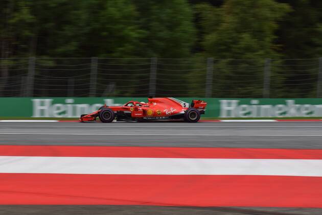 Sebastian Vettel Scuderia Ferrari Formula 1 Grand Prix of Austria Red Bull Ring 28 06 2018 Formula 1 Grand Prix of Austria Red Bull Ring 28 06 2018 Spielberg Copyright: xEIBNER Florian_Schustx EP_SCHUST