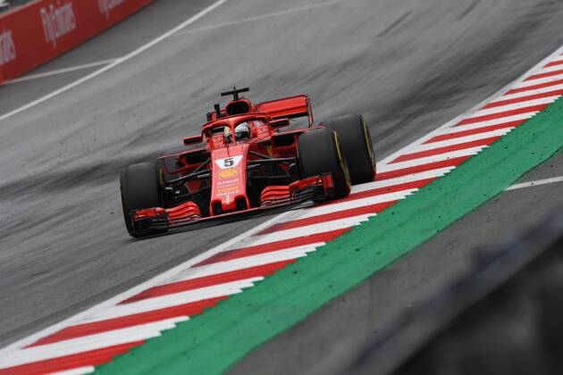 Sebastian Vettel Scuderia Ferrari Formula 1 Grand Prix of Austria Red Bull Ring 28 06 2018 Formula 1 Grand Prix of Austria Red Bull Ring 28 06 2018 Spielberg Copyright: xSchustx Eibner-Pressefotox EP_Schust