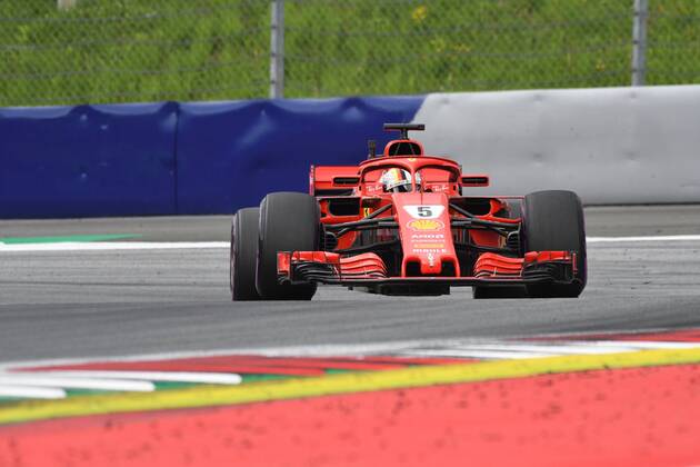 Sebastian Vettel Scuderia Ferrari Formula 1 Grand Prix of Austria Red Bull Ring 28 06 2018 Formula 1 Grand Prix of Austria Red Bull Ring 28 06 2018 Spielberg Copyright: xSchustx Eibner-Pressefotox EP_Schust