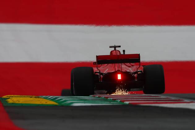 Sebastian Vettel Ferrari Zeltweg 29-06-2018 GP Austria Formula 1 Championship 2018 Practice - Prove Foto Federico Basile Insidefoto federicoxbasile