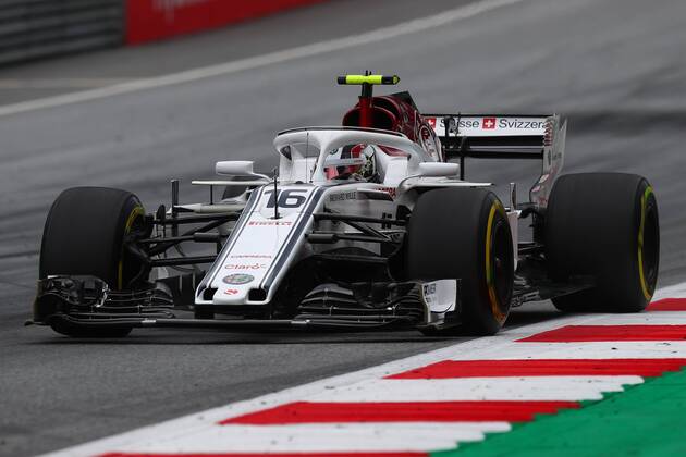Charles Leclerc Alfaromeo Sauber Zeltweg 29-06-2018 GP Austria Formula 1 Championship 2018 Practice - Prove Foto Federico Basile Insidefoto federicoxbasile