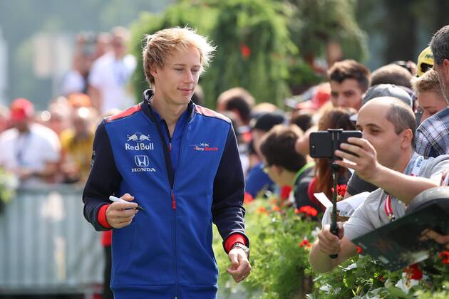 FORMULA 1 - GP of Austria 2018 SPIELBERG,AUSTRIA,30.JUN.18 - MOTORSPORTS, FORMULA 1 - Grand Prix of Austria, Red Bull Ring, free practice. Image shows Brendon Hartley (NZL Scuderia Toro Rosso). GEPAxpictures xChristianxWalgram