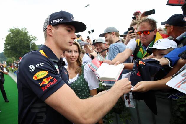 FORMULA 1 - GP of Austria 2018 SPIELBERG,AUSTRIA,30.JUN.18 - MOTORSPORTS, FORMULA 1 - Grand Prix of Austria, Red Bull Ring, free practice. Image shows Max Verstappen (NED Red Bull Racing). GEPAxpictures xChristianxWalgram