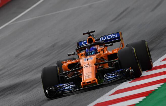 Fernando Alonso McLaren Renault Formula 1 GP Austria at Spielberg 30 06 2018 Photo mspb Jerry Andre Fernando Alonso Formula 1 GP Austria 2018