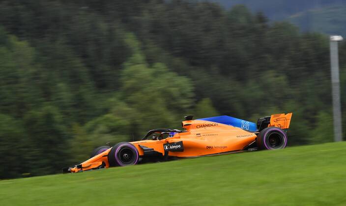 Fernando Alonso McLaren Renault Formula 1 GP Austria at Spielberg 30 06 2018 Photo mspb Jerry Andre Fernando Alonso Formula 1 GP Austria 2018