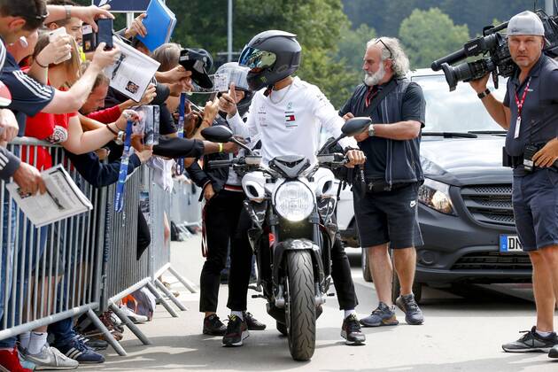 Motorsports: FIA Formula One World Championship WM Weltmeisterschaft 2018, Grand Prix of Austria, 44 Lewis Hamilton (GBR, Mercedes AMG Petronas Motorsport), Spielberg Austria