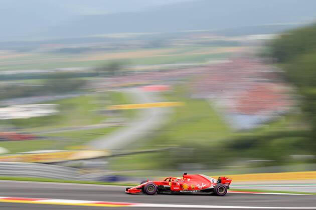 FORMULA 1 - GP of Austria 2018 SPIELBERG,AUSTRIA,30.JUN.18 - MOTORSPORTS, FORMULA 1 - Grand Prix of Austria, Red Bull Ring, free practice. Image shows Sebastian Vettel (GER Ferrari). GEPAxpictures xChristianxWalgram