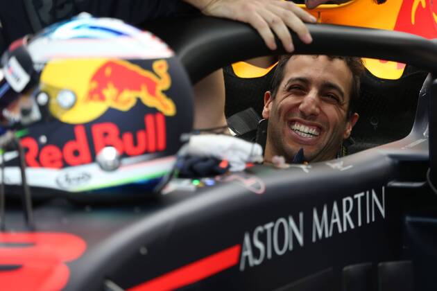 Photo4 LaPresse 30 06 2018 Spielberg, Austria Grand Prix Formula One Austria 2018 In the pic: free practice 3, Daniel Ricciardo (AUS) Red Bull Racing RB14  Copyright: xPhoto4 LaPressex