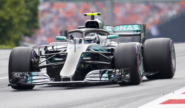 FORMULA 1 - GP of Austria 2018 SPIELBERG,AUSTRIA,30.JUN.18 - MOTORSPORTS, FORMULA 1 - Grand Prix of Austria, Red Bull Ring, free practice. Image shows Valtteri Bottas (FIN Mercedes). GEPAxpictures xWolfgangxGrebien
