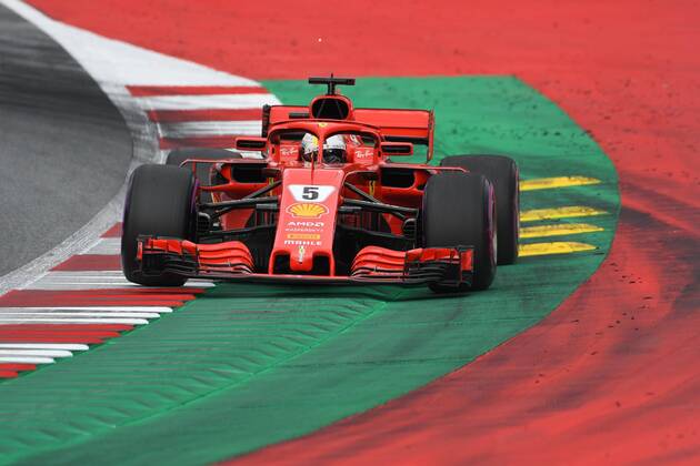 Sebastian Vettel Scuderia Ferrari Formula 1 Grand Prix of Austria Red Bull Ring 30 06 2018 Formula 1 Grand Prix of Austria Red Bull Ring 30 06 2018 Spielberg Copyright: xSchustx Eibner-Pressefotox EP_Schust