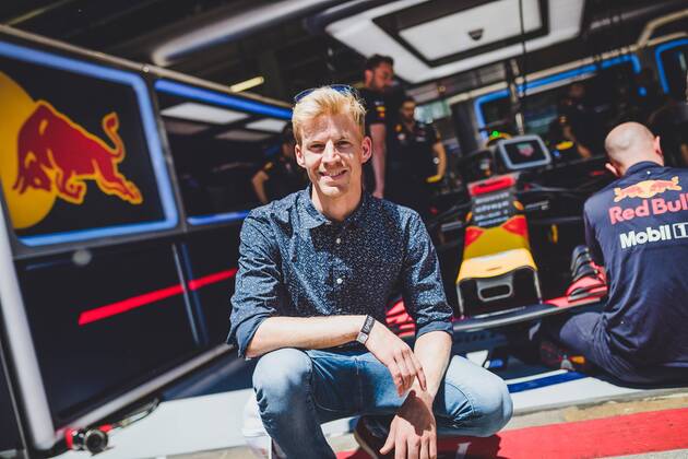 01 07 2018 Red Bull Ring Spielberg AUT FIA Formula 1 Grand Prix of Austria race in the picture Michael Hayboeck AUT Michael Hayboeck AUT during the Austrian Formula One Grand Prix at the Red Bull Ring in Spielberg Spielberg  EP_ang