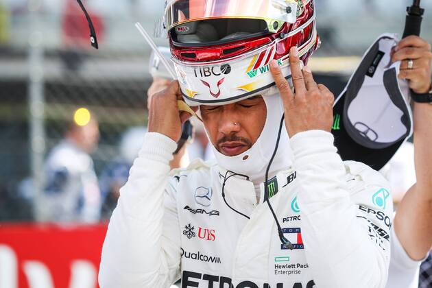 FORMULA 1 - GP of Austria 2018 SPIELBERG,AUSTRIA,01.JUL.18 - MOTORSPORTS - Grand Prix of Austria, Red Bull Ring. Image shows Lewis Hamilton (GBR Mercedes). GEPAxpictures xDanielxGoetzhaber