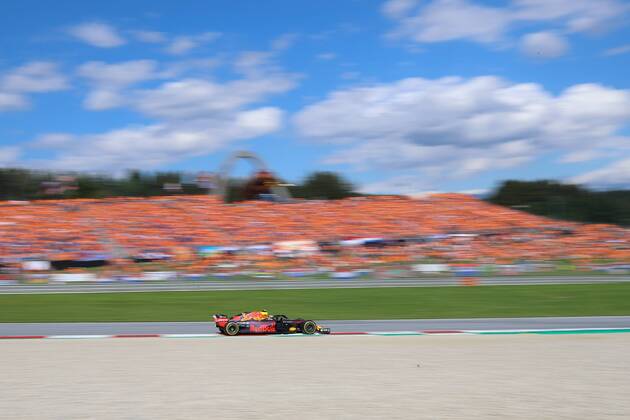 FORMULA 1 - GP of Austria 2018 SPIELBERG,AUSTRIA,01.JUL.18 - MOTORSPORTS - Grand Prix of Austria, Red Bull Ring. Image shows Max Verstappen (NED Red Bull Racing). GEPAxpictures xChristianxWalgram