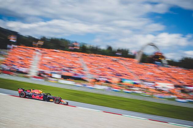 01 07 2018 Red Bull Ring Spielberg AUT FIA Formula 1 Grand Prix of Austria race in the picture Max Verstappen NED Red Bull Racing Dutch Formula One driver Max Verstappen of Red Bull Racing during the Austrian FIA Formula One Grand Prix at the Red Bull Ring in Spielberg France on 2018 07 01 Spielberg  EX_FEI