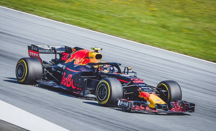 01 07 2018 Red Bull Ring Spielberg AUT FIA Formula 1 Grand Prix of Austria race in the picture Max Verstappen NED Red Bull Racing Dutch Formula One driver Max Verstappen of Red Bull Racing during the Austrian FIA Formula One Grand Prix at the Red Bull Ring in Spielberg France on 2018 07 01 Spielberg  EX_FEI