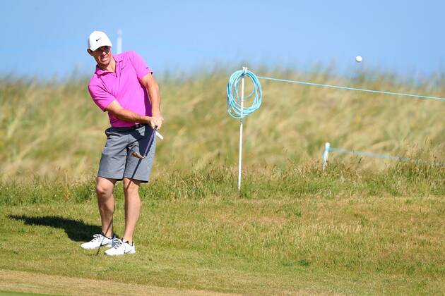 2018 Dubai Duty Free Irish Open Practice Day, Ballyliffin Golf Club, Co. Donegal 3 7 2018 Rory McIlroy Rory McIlroy 3 7 2018  Copyright: x©INPHO OisinxKeniryx OSH_3536