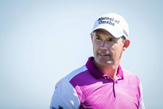 2018 Dubai Duty Free Irish Open Practice Day, Ballyliffin Golf Club, Co. Donegal 3 7 2018 Padraig Harrington Padraig Harrington 3 7 2018  Copyright: x©INPHO OisinxKeniryx OSH_3686